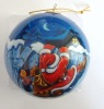 Wholesale christmas ball/paper christmas ball/foam christmas ball-christmas promotion premium