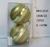 Wholesale 2012 10CM Christmas Ball Ornament,Christmas Tree Plastic Ball BW41224