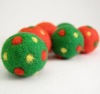 Wholesale Handmade Wool Felt Craft Christmas Ball