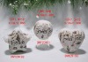 Wholesale pottery Christmas ball decoration