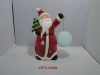 Wholesale ceramic christmas decoration with LED light