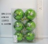 Wholesale 2012 10CM Christmas Ball Ornament,Christmas Tree Plastic Ball BW41255G