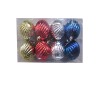 Wholesale Watermelon shape Christmas ball