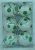 Wholesale Celadon Color Plastic Christmas ball