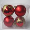 Wholesale Decorative painted christmas ball