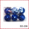 blue christmas balls