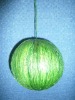 green tissue paper Foam ball,D11cm