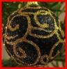 Beautifual foam hanging Christmas Ball design
