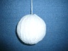 Wholesale white tissue paper Foam ball,D7cm