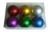 clear christmas ball