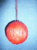 red tissue paper Foam ball,D7cm