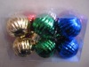 plastic color christmas ball