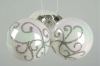 Wholesale hand paint plastic christmas ball