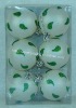 Celadon Color Plastic Christmas ball