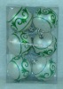 Celadon Color Plastic Christmas ball