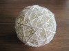 Wholesale weaving rattan Christmas ball as Christmas decoration(DRF56001)