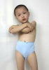 Wholesale kids panties, blue color. cotton fabric, soft feel, stretchy waist band