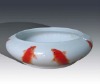 Wholesale ceramic fish bowl decoration