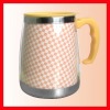 Wholesale colored plastic beer mug (TY-202)
