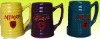 ceramic beer mug