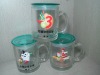 Hight clear Glasses mugs HF-167&FDA,DISHWASHER Test