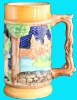 Wholesale 24OZ ceramic beer stein/Germany souvenir