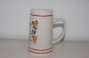 High porcelain Plain White Decal Beer Mug
