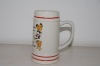 promotion ceramic straight big beer mug