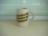 Wholesale large stoneware beer mug