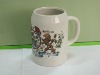 Stoneware beer mug
