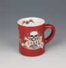Wholesale shrink well designed ceramic mug