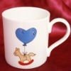 Wholesale coffee mug/colored plastic beer mug/color change/colour changing mug/color changing led