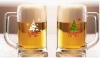 Wholesale Big capacity 700ml capacity cold color changing glass cup