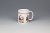 Wholesale sweet christmas ceramic mug