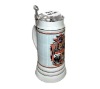 Wholesale Ceramic beer mug with tinny lid