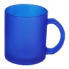 Wholesale Frosted dark bule mug