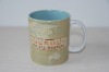 Wholesale solid color promotional coffee mug with printing