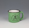 Wholesale beautiful smooth ceramic glazed mug