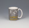 Wholesale unique designed ceramic large mug