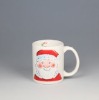 Wholesale sweet ceramic christmas mug