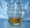 Wholesale 1200ML glass beer cup/beer mug