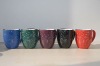 Wholesale Colored Ceramic Mugs , Stoneware Coffee Mugs
