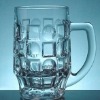 Wholesale 0.5L Pineapple Glass Beer Mug