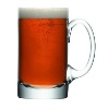 Wholesale clear hand-made beer mug