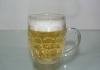 Wholesale pineapple shape drinking glass mug -transpartant color
