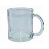 Wholesale 11oz clear surface Sublimation glass mug