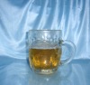 Wholesale pineapple beer mug 500 ml/beer glass/beer cup/beer mug (glass factory)