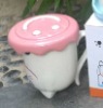 Wholesale Newest Cool Logo Matte White Ceramic Halloween Coffee Mugs