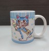 Wholesale delicate decal ceramic cup