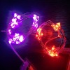 Wholesale mini christmas string light with heart covered